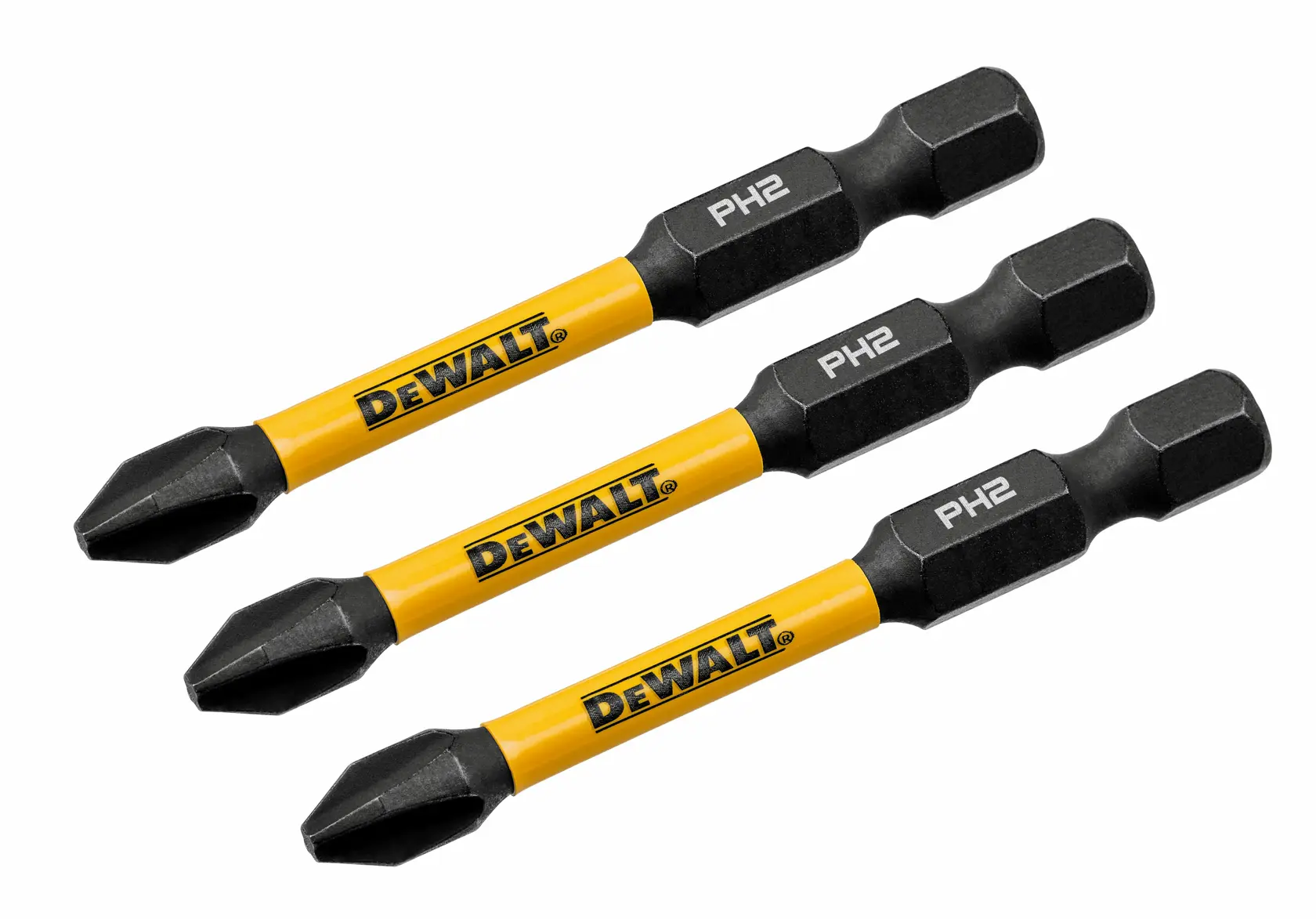 DEWALT FLEXTORQ BIT IN SET OF THREE angled view