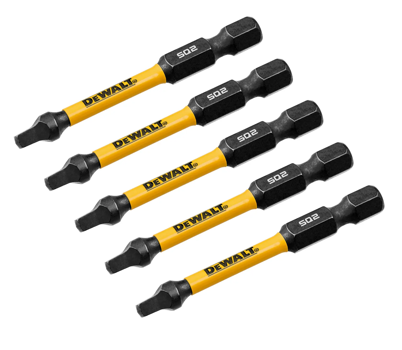 DEWALT FLEXTORQ BIT SET OF 5 angled view