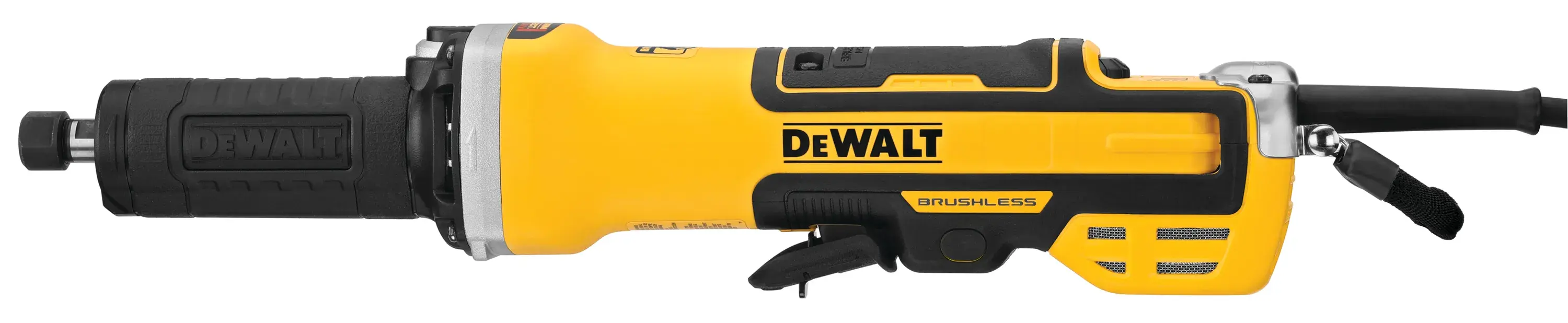 DEWALT® Esmeriladora Angular de 2 pulg. (50mm) Sin Escobillas de Velocidad Variable con Interruptor de Paleta Sin Bloqueo