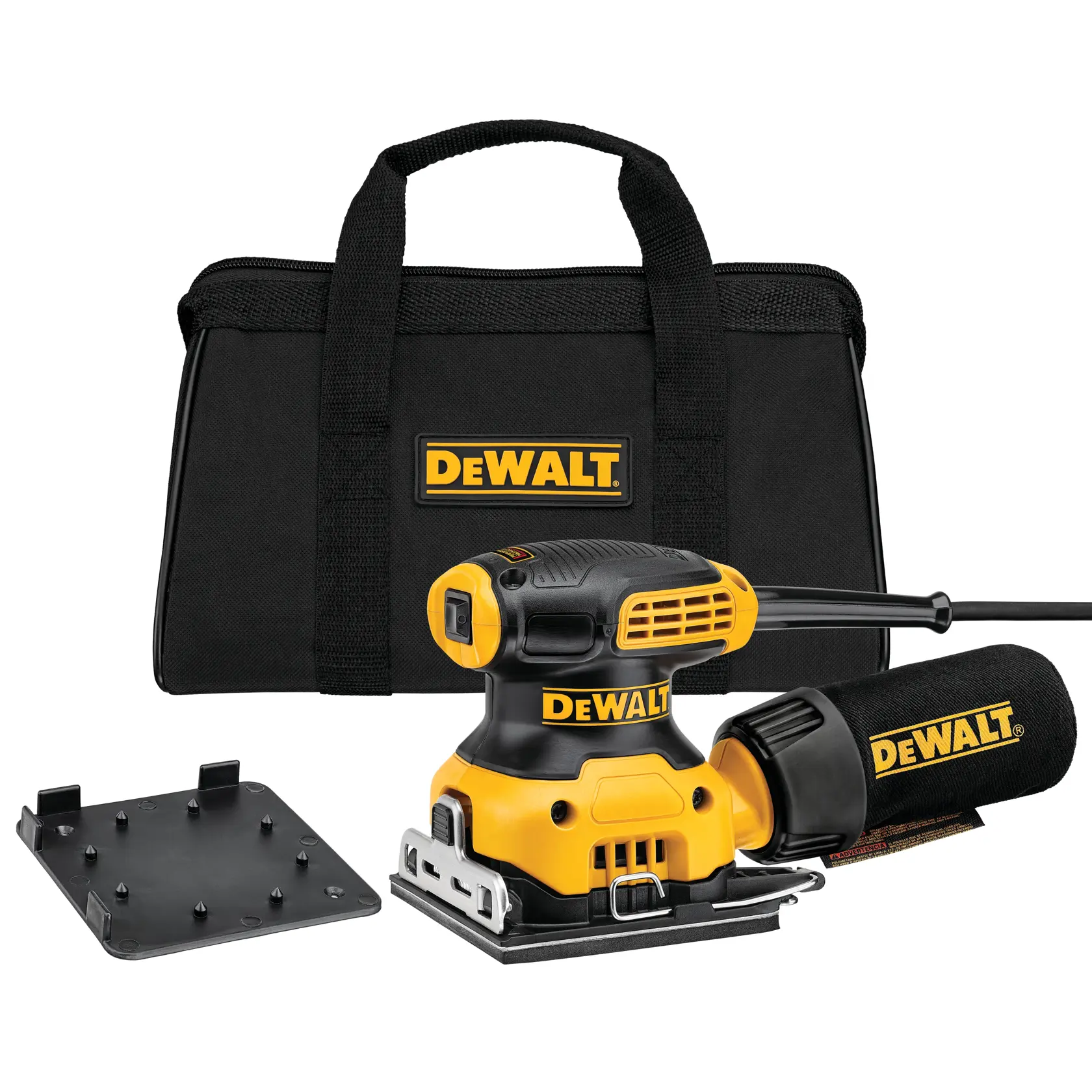 DEWALT® Lijadora Eléctrica, Hoja de 1/4" de Pulgada, Orbital