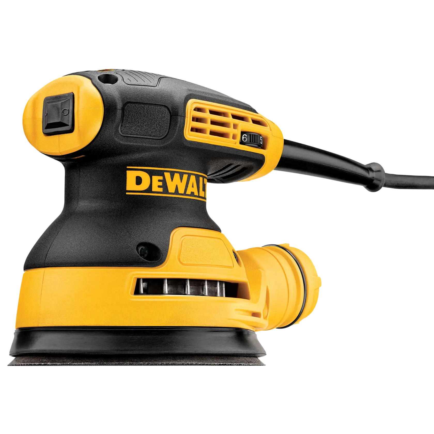 DEWALT® Kit de Lijadora Orbital Eléctrica con Cable de Velocidad Variable de 5 pulgadas (127mm)
