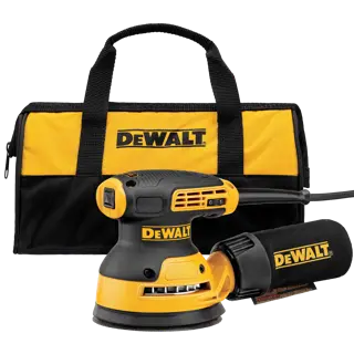 DEWALT® Kit de Lijadora Orbital Eléctrica con Cable de Velocidad Variable de 5 pulgadas (127mm)