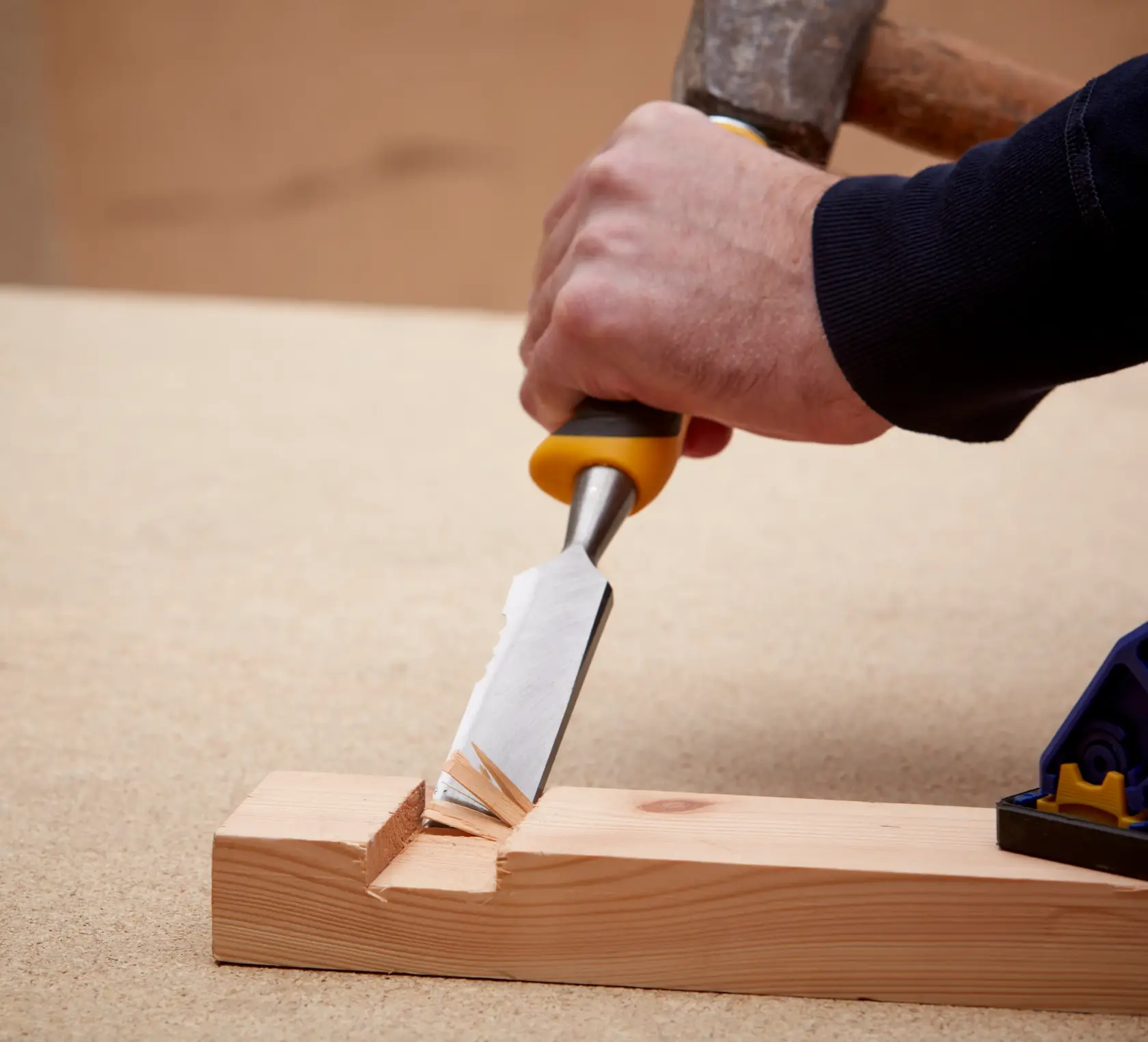 DEWALT® Juego de Cinceles para Madera (4 Piezas)