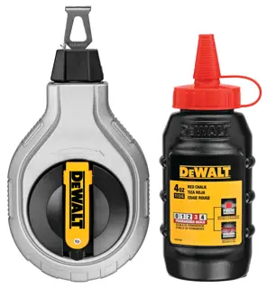 Profile of 6 to 1 and ratio Chalk Reel Kit.