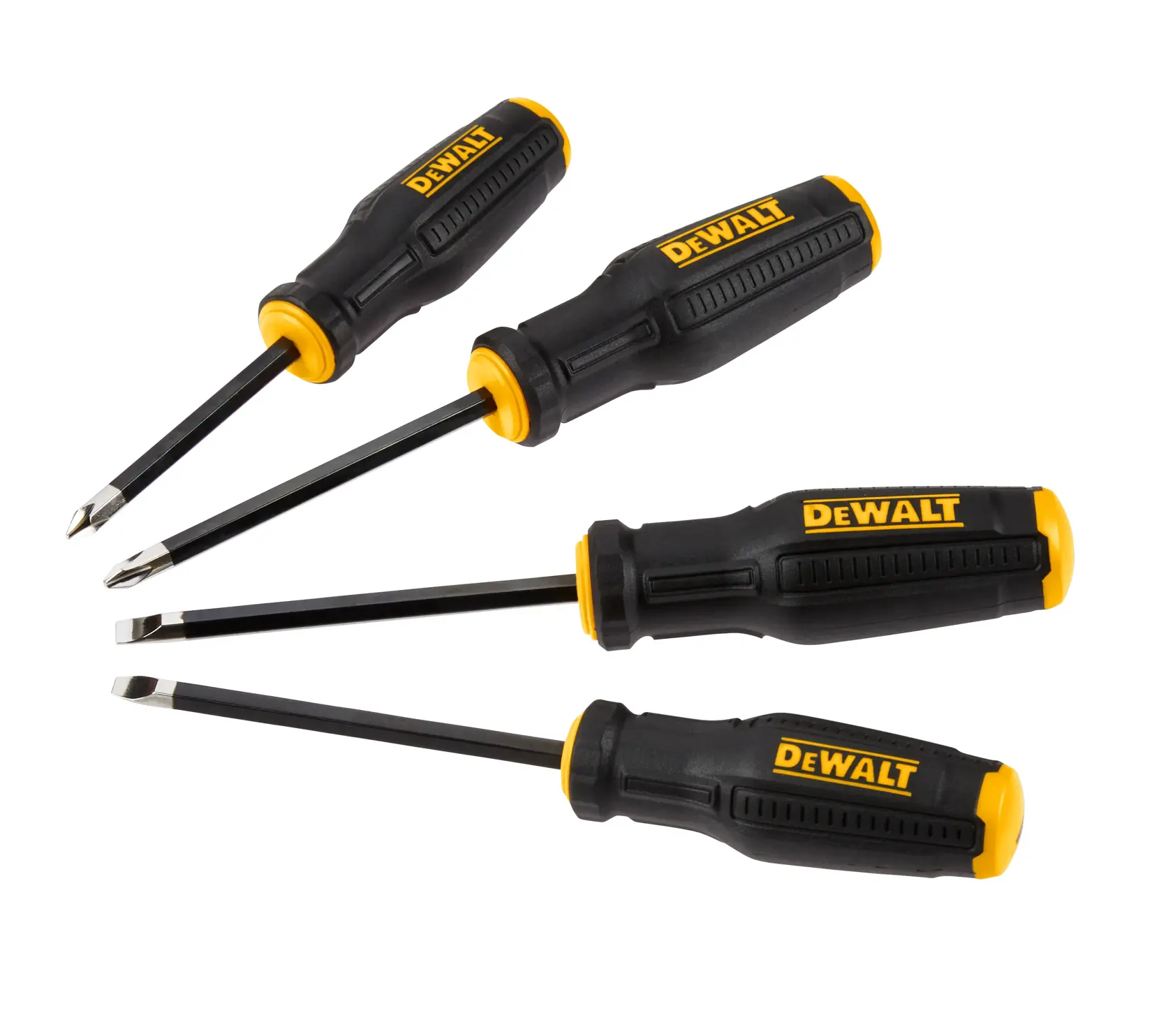 DEWALT® TOUGHSERIES Juego de Destornilladores (4 Uds.)