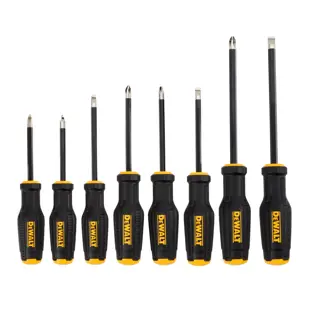 DEWALT® TOUGHSERIES Juego de Destornilladores (8 Piezas)