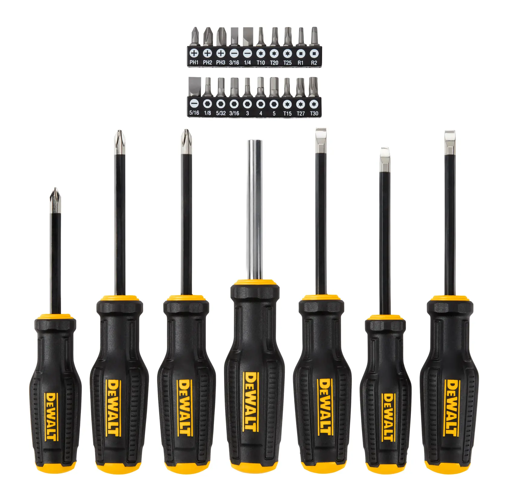 DEWALT® Set de Destornilladores TOUGHSERIES™ (27 Pzs)