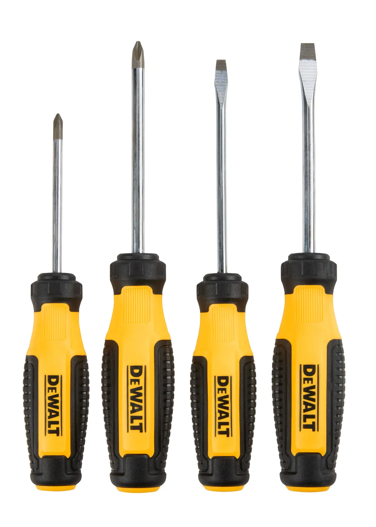 DEWALT® Juego de Desarmadores de Barra Fija (4 Piezas)