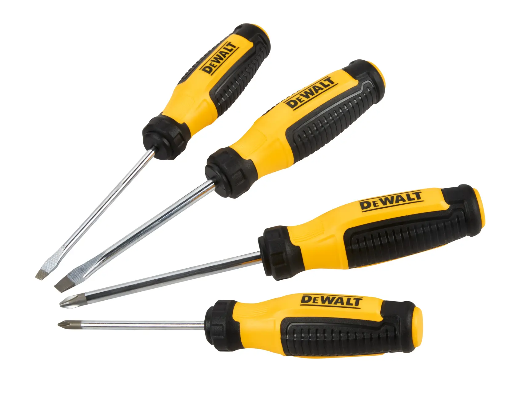 DEWALT® Juego de Desarmadores de Barra Fija (4 Piezas)