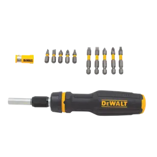 Profile of MAX FIT Telescoping Multi bit Ratcheting Screwdriver.