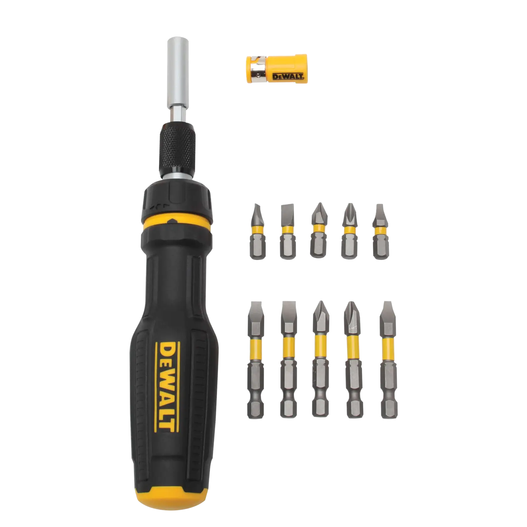 MAX FIT Telescoping Multi bit Ratcheting Screwdriver.
