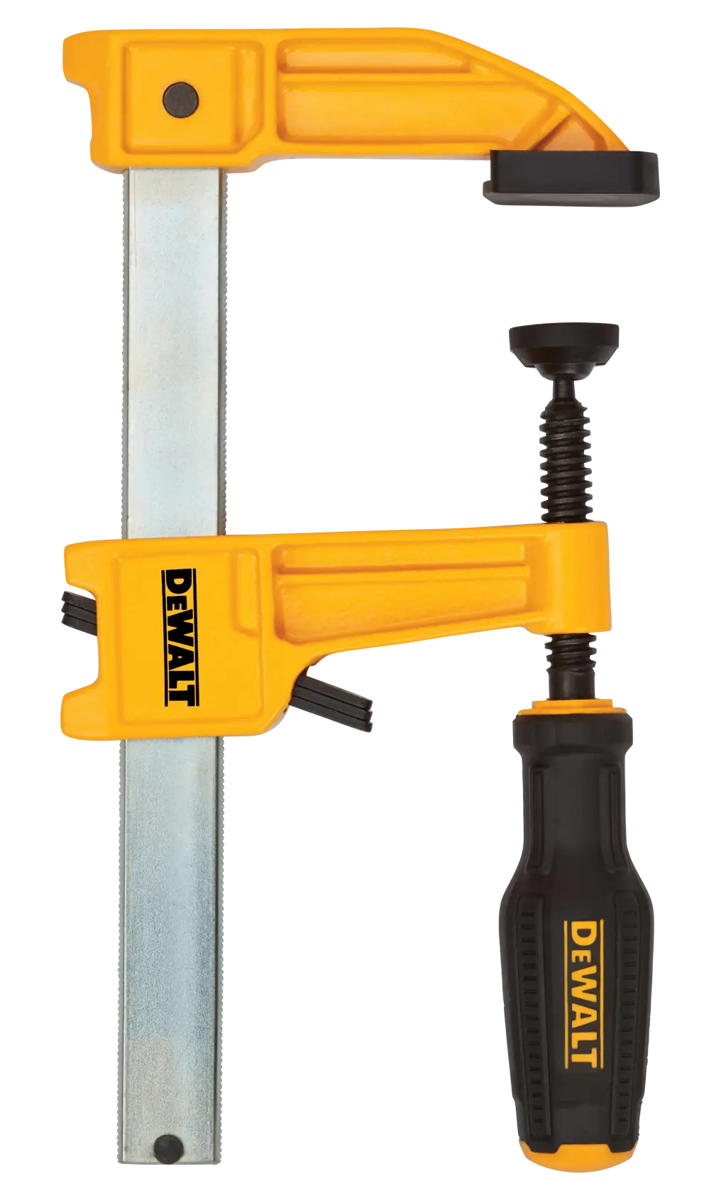 Profile of 6 inch Heavy Duty Bar Clamp.