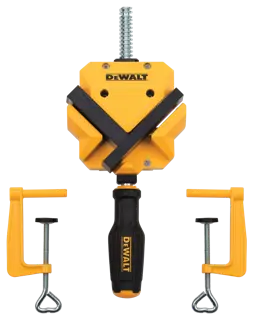 Profile of  90 Degree Angle Clamp with different parts.