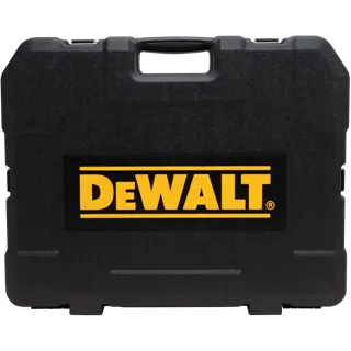DEWALT 204 piece mechanics tool set in its kit.