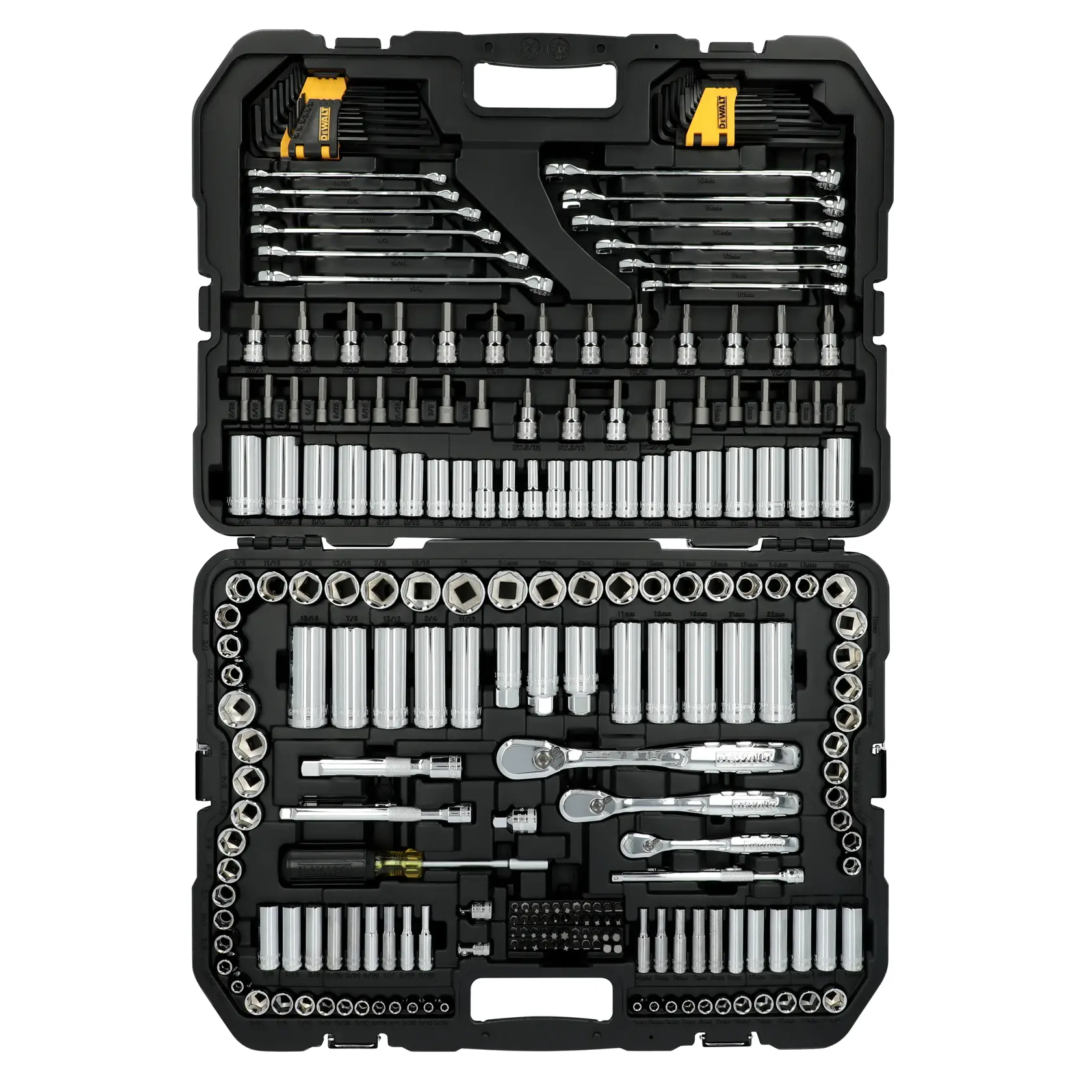DEWALT 207 piece mechanics tool set