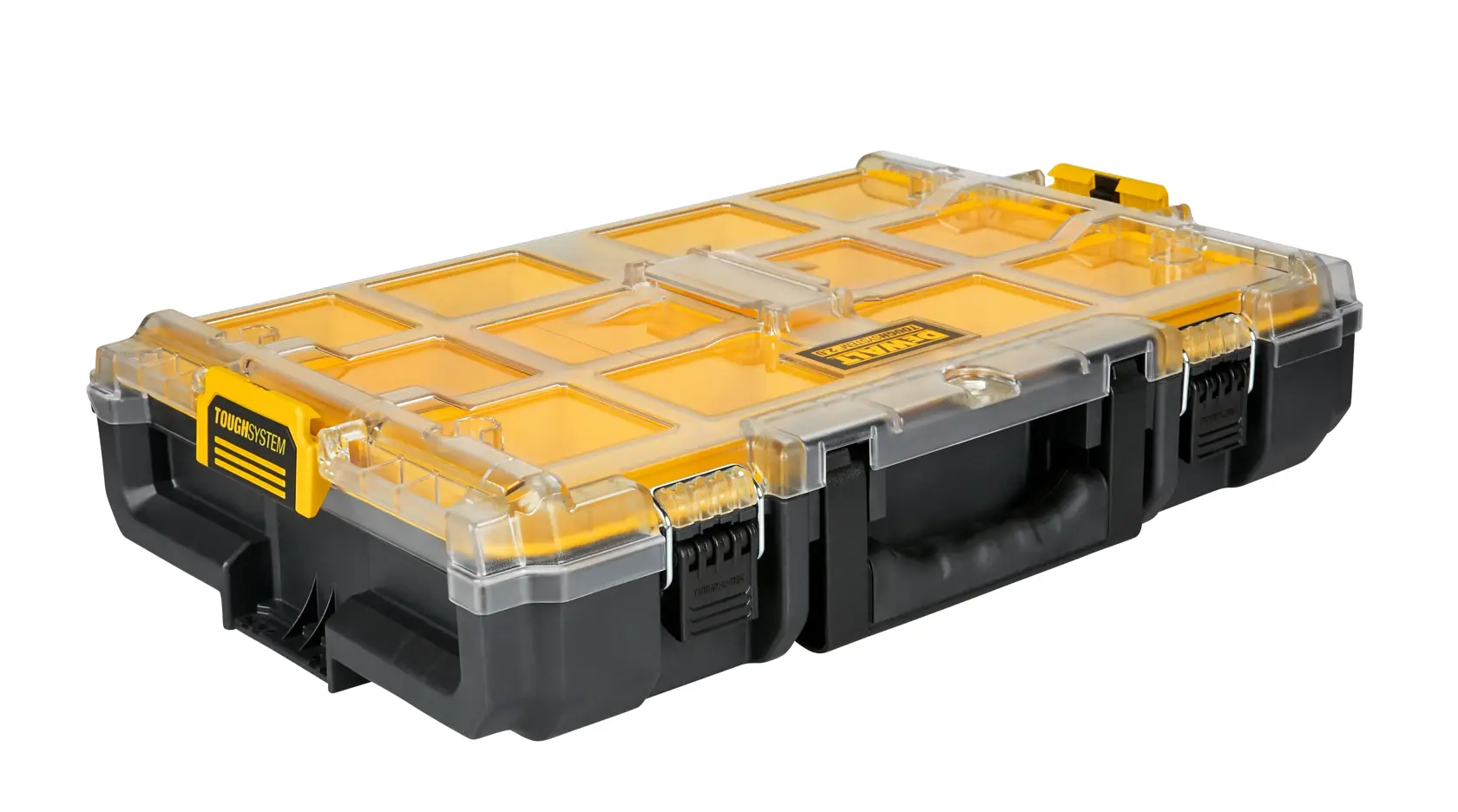 DEWALT® Organizador de Tamaño Completo con 2 Compartimentos Dobles y 8 Sencillos TOUGHSYSTEM® 2.0