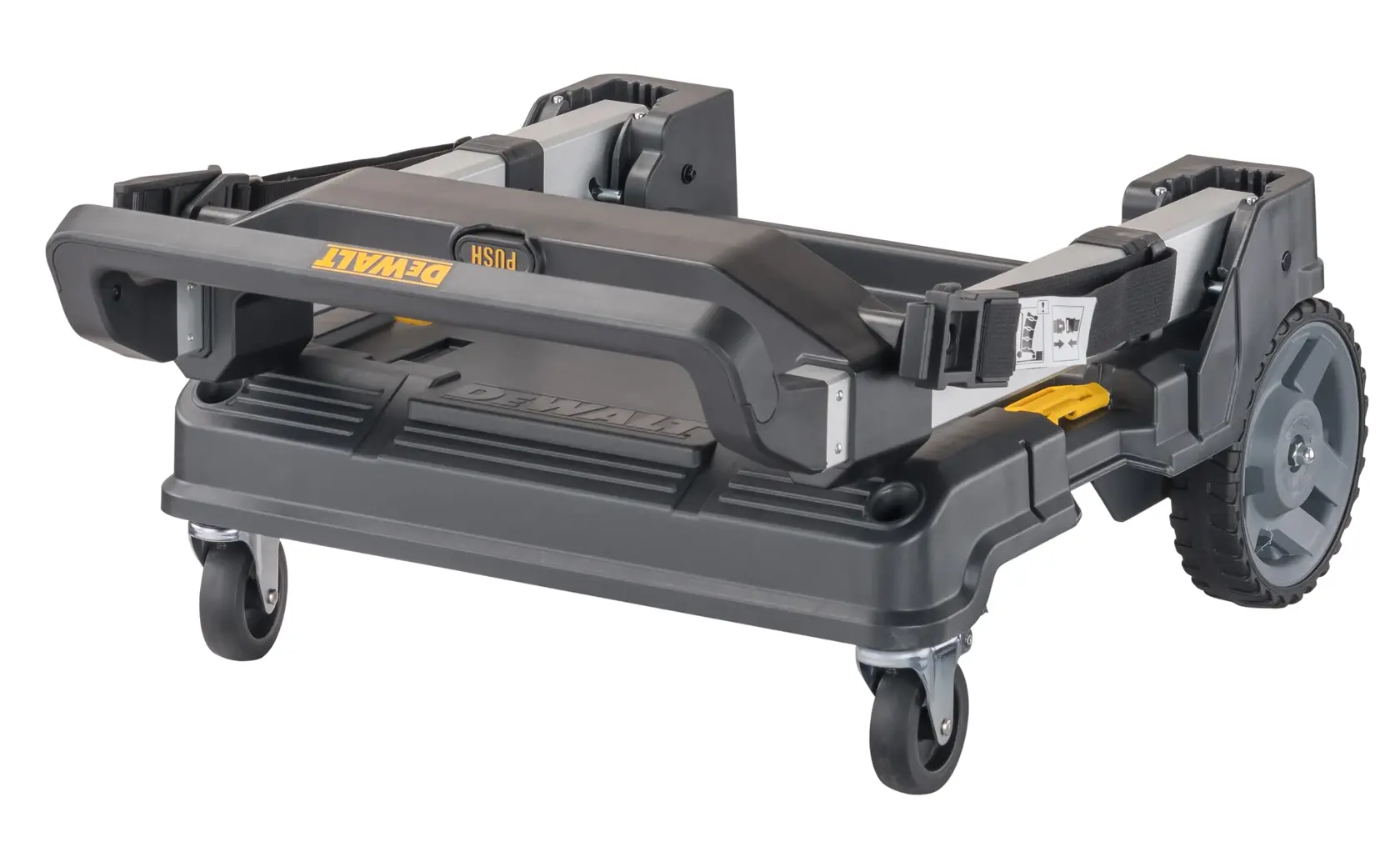 T stak trolley swiveled.