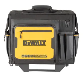 DEWALT 18 INCH PRO ROLLING BAG FRONT FACING